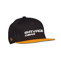 Кепка Savage Gear Flat Peak 3D Logo Cap One size black ink