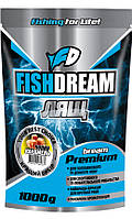 Прикормка FishDream Premium Лещ Черная-Карамель 1кг