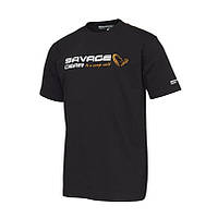 Футболка Savage Gear Signature Logo T-Shirt L black ink