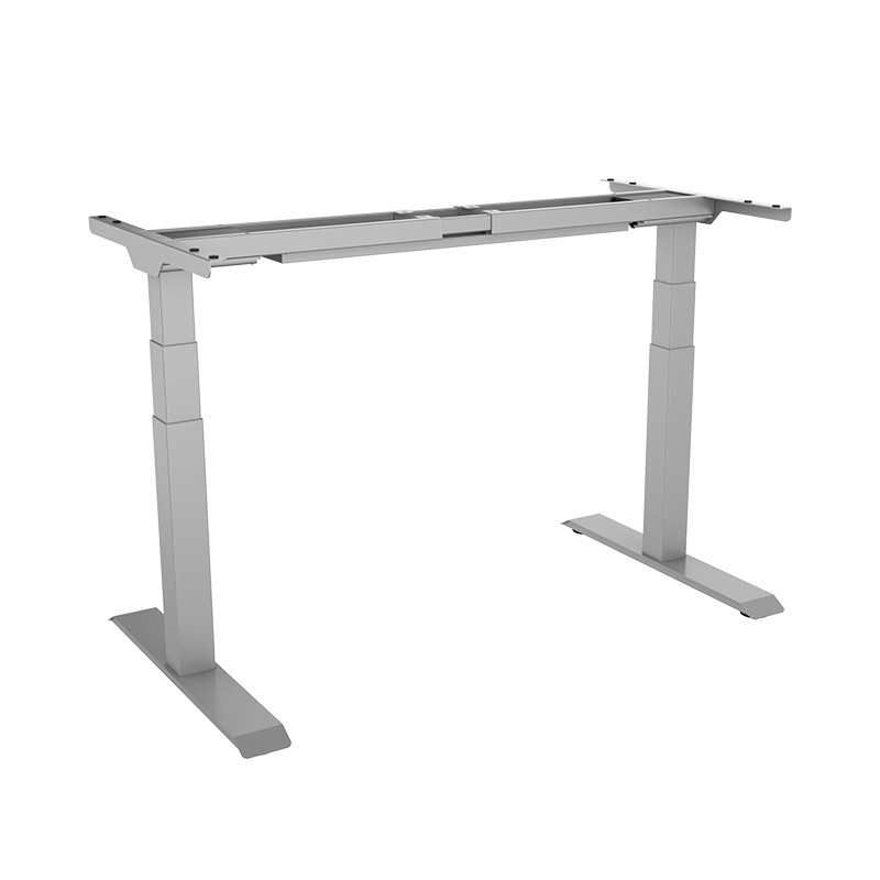 Стіл з електричним регулюванням висоти Loctek ET223(IB) Silver Grey