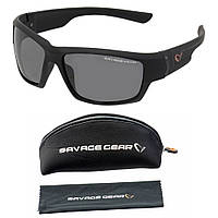 Окуляри Savage Gear Shades Polarized Sunglasses Floating Dark Grey (Sunny)