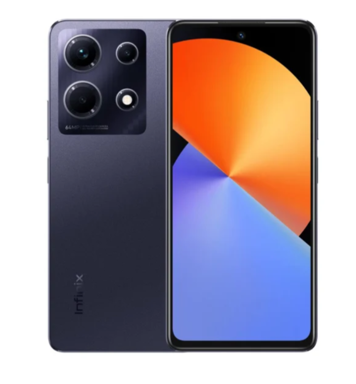 Смартфон Infinix Note 30 8/128GB Obsidian Black 120 Гц