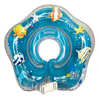 Круг для купания, голубой, надувной круг для малышей
