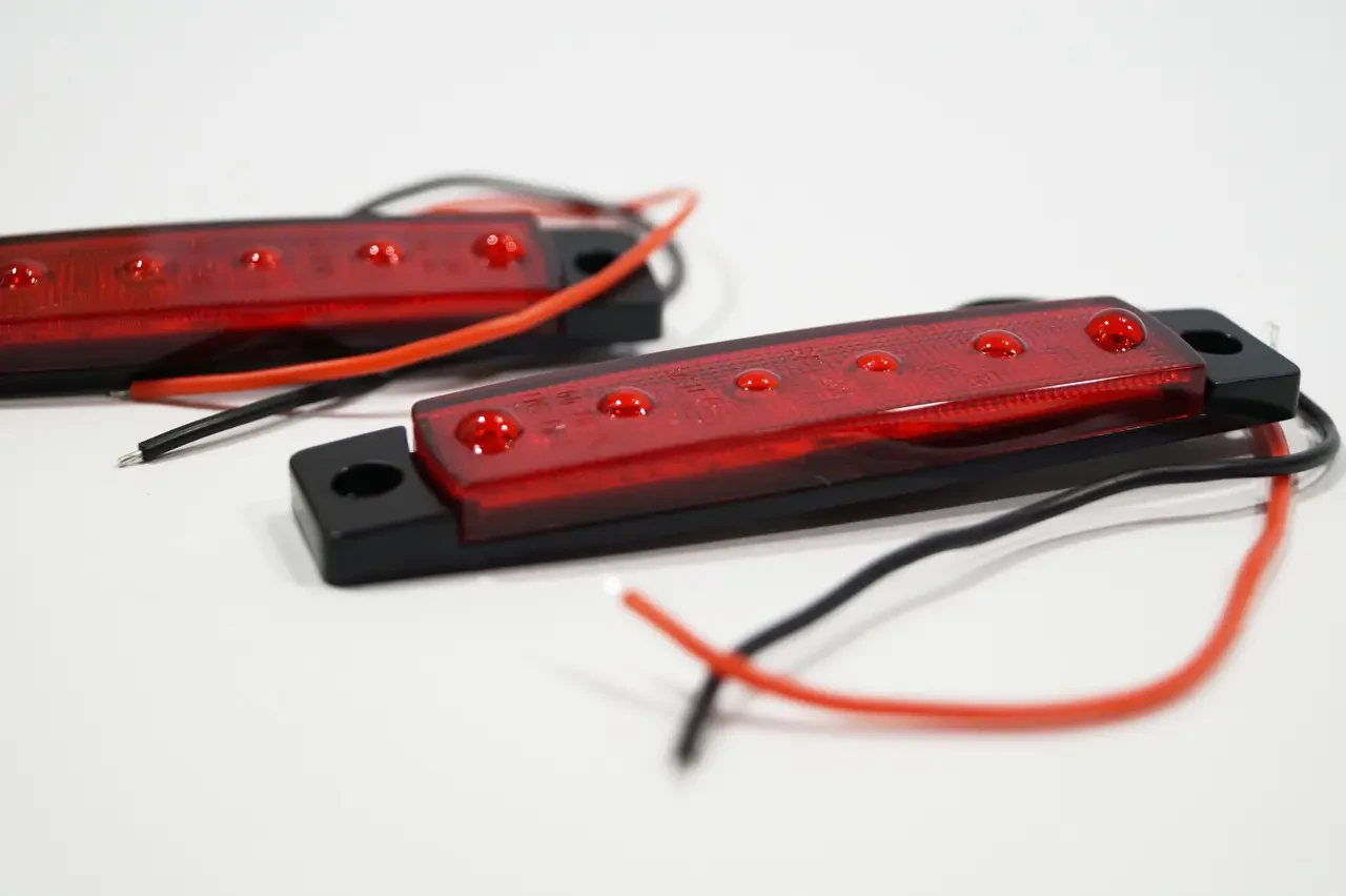 Габарит LED (NTK) 12v 6-діодний червоний
