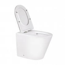 Унітаз Qtap Swan з сидінням Slim Duroplast/ Soft-close/ Quick relase, фото 4