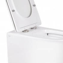 Унітаз Qtap Swan з сидінням Slim Duroplast/ Soft-close/ Quick relase, фото 5