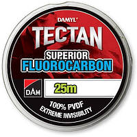 Флюорокарбон DAM Tectan Superior Fluorocarbon NEW 25m 0.25mm 4.6kg прозрачная (60631)