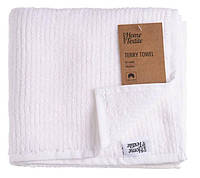 Полотенце для лица махровое Air, белый, хлопок - Лицевые полотенца 50 90см Турция