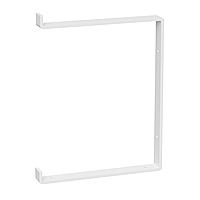 Кронштейн для полки из металла 262×30mm, H=340mm Белый