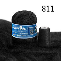 Пух норки 811 чорний