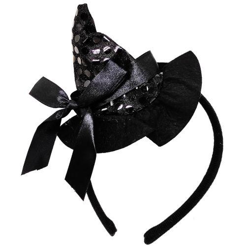 Обруч "Шляпка" черная - маски на хеллоуин - фото 1 - id-p1978006374