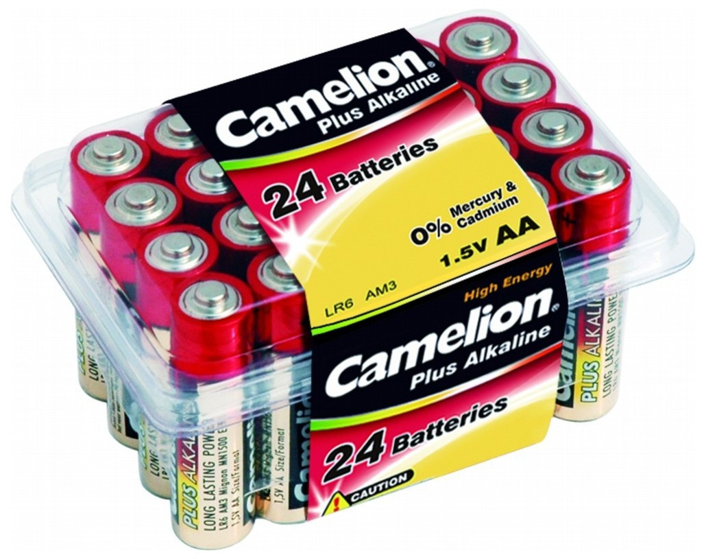 Батарейка CAMELION Plus Alcaline AA/LR6 (24шт)
