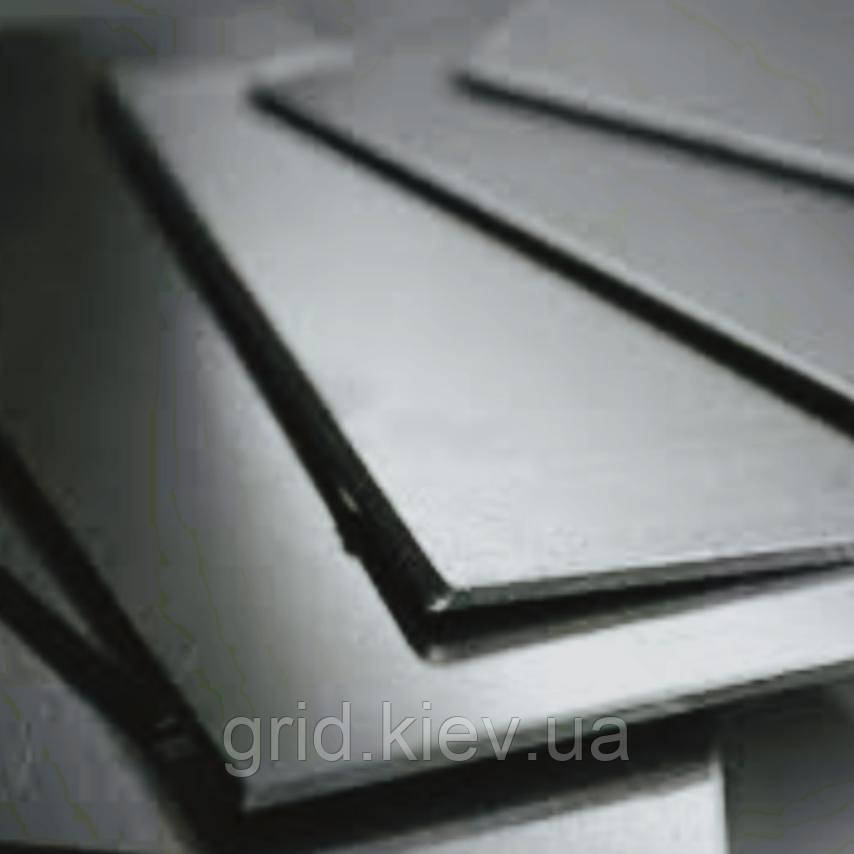 Лист 500х1000/1,0 мм гладкий алюмінієвий РЕ