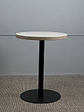 Круглий стіл для кафе з ясена "Серія 2" ніжка метал Д 500 мм, фото 5