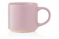 Розовая чашка кружка ARDESTO, 420 мл, керамика - Розовые чашки и кружки
