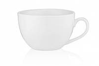 Чашка белая для чая и кофе ARDESTO, 460 мл, фарфоровая - Чашки белые для офиса