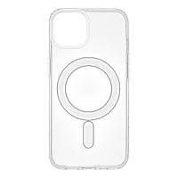Чехол для iPhone 15 TPU Clear Case with Magsafe Цвет Transparent
