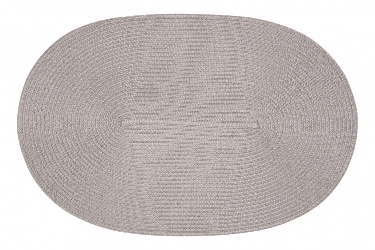 Сервировочный коврик ARDESTO овальный 30*45 см, серый - Сервировочные коврики - фото 1 - id-p1978038840