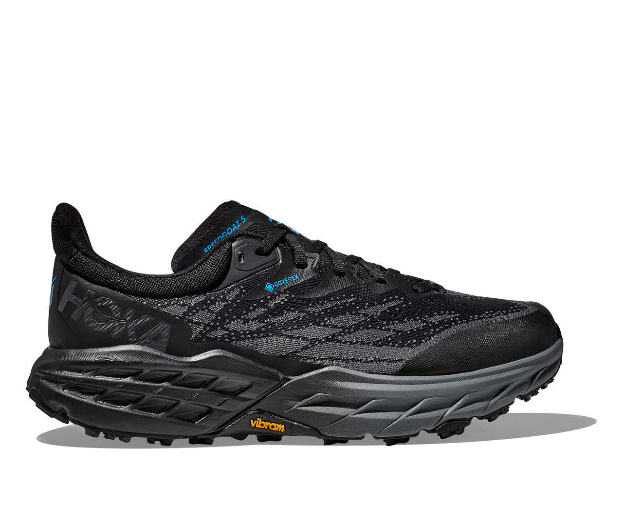 Кросівки для бігу чоловічі Hoka One One Speedgoat 5 GTX 1127912 bblc black / black