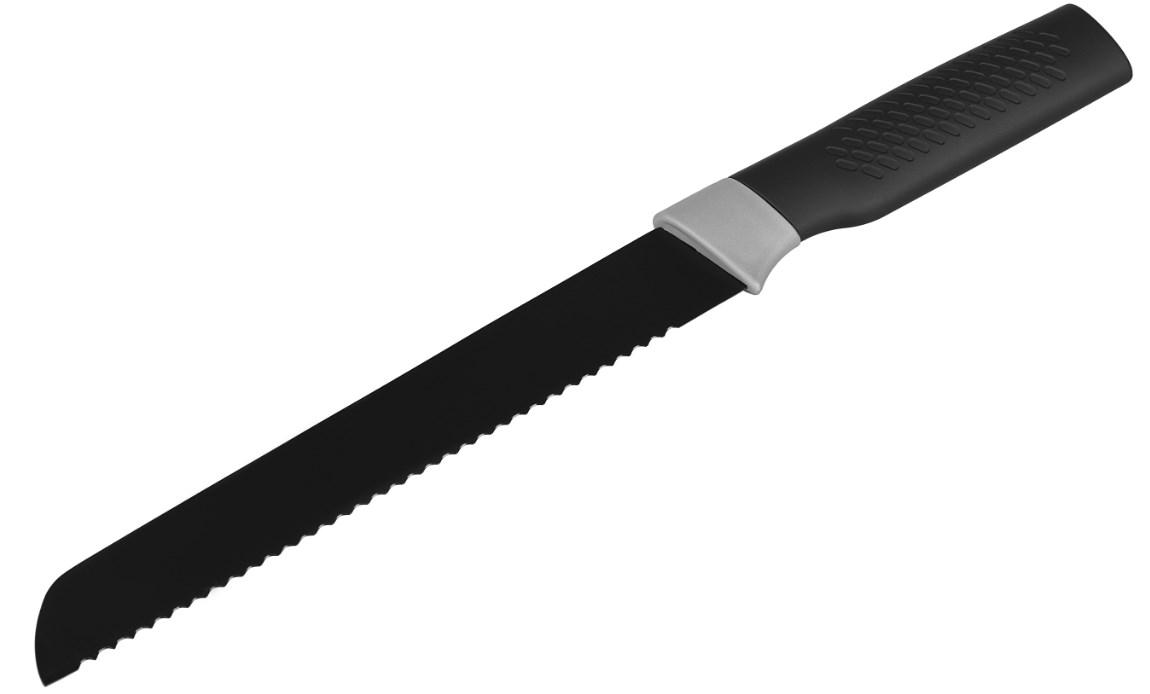 Нож кухонный для хлеба ARDESTO Black Mars 33 см - Ножи для хлеба - Нож с зубцами - фото 1 - id-p1978034928