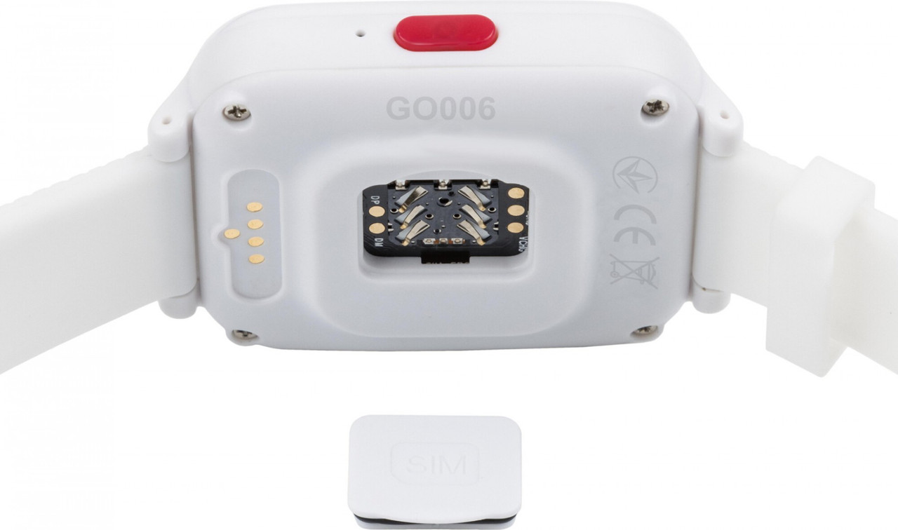 ДИТЯЧИЙ СМАРТ-ГОДИННИК З ВІДЕОДЗВІНКОМ AMIGO GO006 GPS 4G WIFI VIDEOCALL WHITE - фото 3 - id-p1978064930