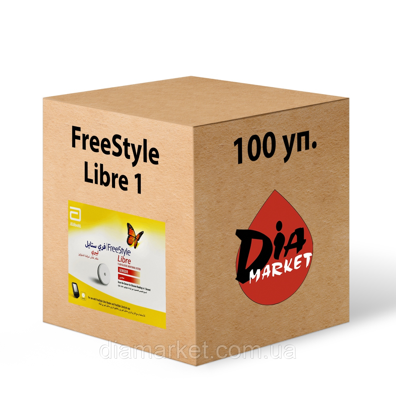 Сенсор FreeStyle Libre 1 (Фристайл Лібре 1) 100 шт.