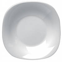 Белая суповая тарелка Bormioli Rocco, 23x23 см, Глубокие тарелки для первых блюд