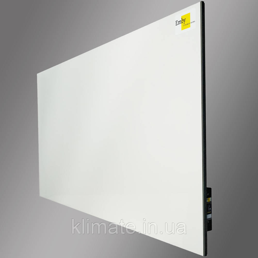Керамический обогреватель Emby CH-800 белый с кнопкой на 15 кв.м - фото 1 - id-p1383930829