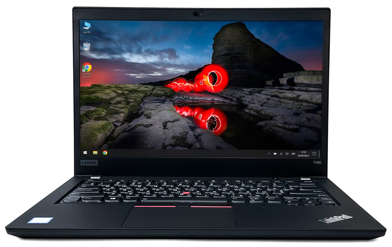 Ноутбук Lenovo ThinkPad T490: Core i7-8565U / RAM 32 ГБ/ GeForce MX250 / SSD 512 ГБ / 14" Multitouch