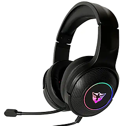 Ігрові геймерські навушники з мікрофоном і підсвіткою G615 RGB Gaming Чорний