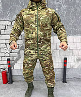Армійський зимовий костюм Softshell (куртка та штани) Мультикам S