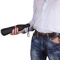 Парасолька складана de esse 3218 Напівавтомат Чорна, фото 2