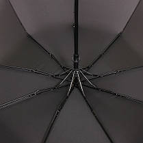 Парасолька складана de esse 3218 Напівавтомат Чорна, фото 4