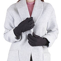 Рукавички жіночі D239-1T Чорні, фото 2