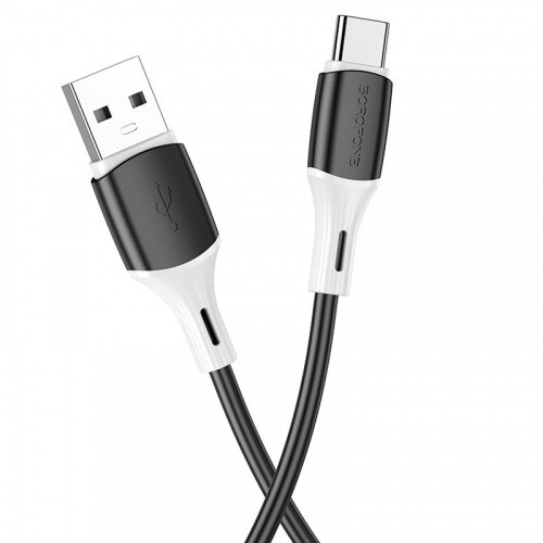 Кабель Borofone BX79 USB - Type-C 3A/1m (Чорний)