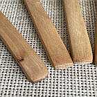 Бамбукові дерев'яні ложки 6шт упаковка 17х3.5см, фото 8