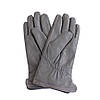 Рукавички шкіряні жіночі 2532-grey, фото 7