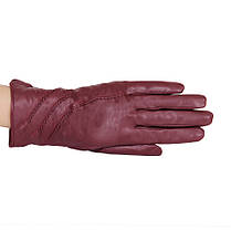Рукавички жіночі D2662-L-bordo, фото 2