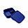 Ланчбокс Школяр з роздільником (4,5*15*15 см) Tupperware синій, фото 2