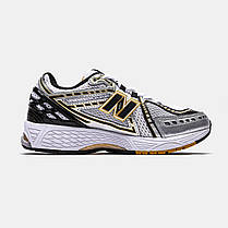 Кросівки New Balance 1906R Metallic Gold / Нью Беланс 1906Р Сірі з Золотистим, фото 2