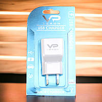 Блок питания СЗУ "Veron AD-19" быстрая зарядка с 1 USB входом, белый