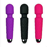 Ультрапотужний вібратор мікрофон 28 режимів вібрації USB - Фіолетовий - Вібратори, фото 5