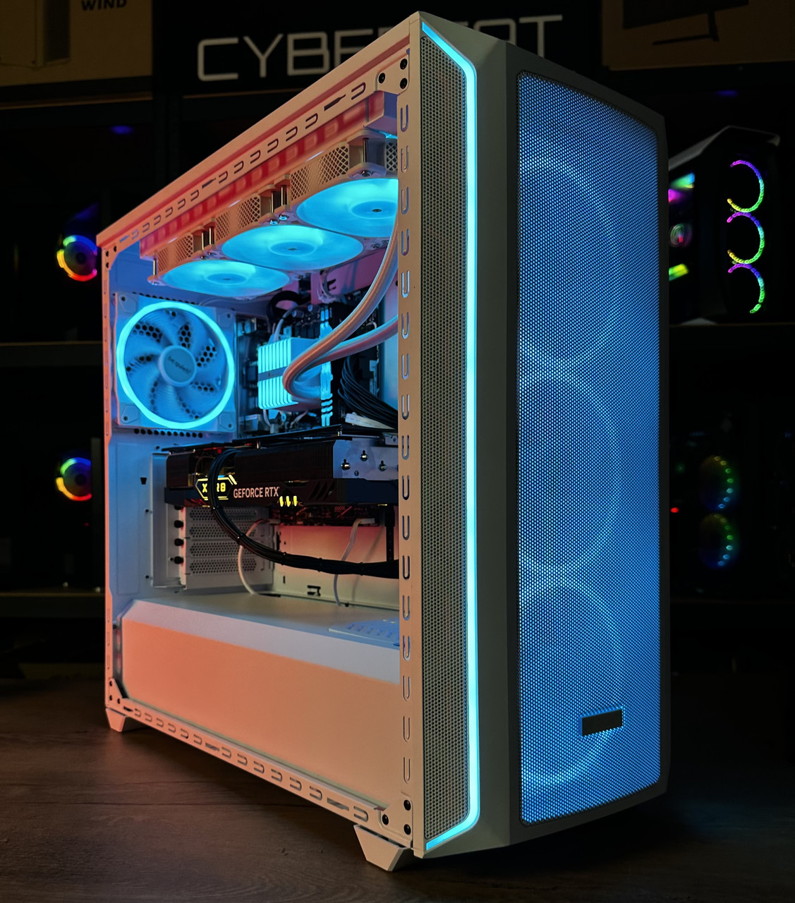 Яструб! RTX 4070Ti NEW! | Core i7-14700KF | 20 ядер | DDR5 | Гарантія 3 Роки! Ігровий комп'ютер ПК від CyberCat