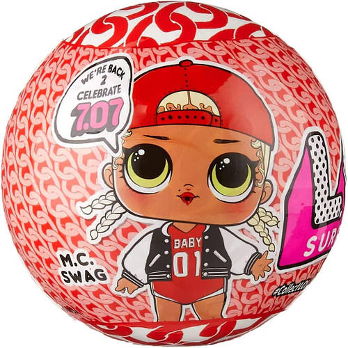 Игровой набор Кукла L.O.L. Surprise! MC Swag - ЛОЛ в Шаре Сваг (МС Свег ...