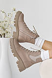 Жіночі зимові черевики з натуральної шкіри, фото 5