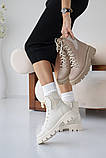 Жіночі зимові черевики з натуральної шкіри, фото 8