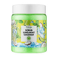 Скраб для тела и лица Мята-Лайм Top Beauty Scrub Lime&Mint Coconut 250 мл