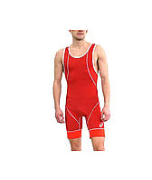 Трико ASICS WRESTLING SUIT RED 2084A001-0023