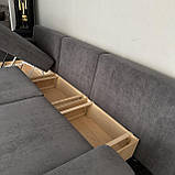 Новий розкладний диван, диван в тканині купити, фото 8