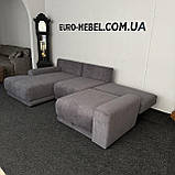 Новий розкладний диван, диван в тканині купити, фото 4